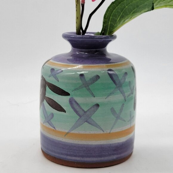 Georgia Starr Newman Vase The Potter’s Garden Taos New Mexico - Picture 3 of 10